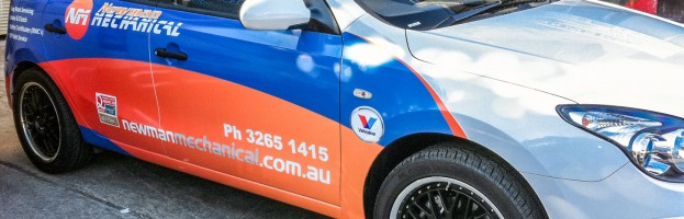 Newman Mechanical – Vehicle Wrap