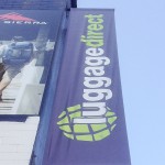 Luggage Direct Banner flag